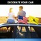 G128 Combo Pack: American USA Car Flag & Gadsden Don't Tread On Me Car Flag 11x17 In | Both Double Sided Printed 150D Polyester | Flagpole Included | Perfect for Festival Celebrations, Parades